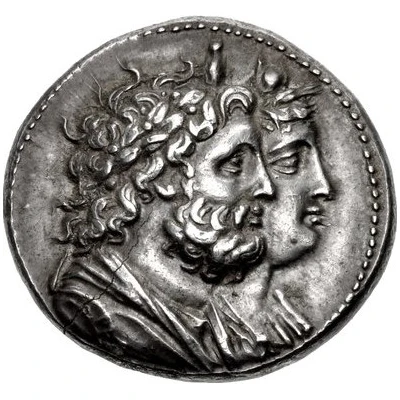 Tetradrachm - Ptolemy IV Philopator Alexandreia; Battle of Raphia 217 BC - 210 BC front