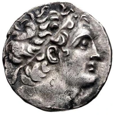 Tetradrachm - Ptolemy XII Paphos 67 BC - 62 BC front