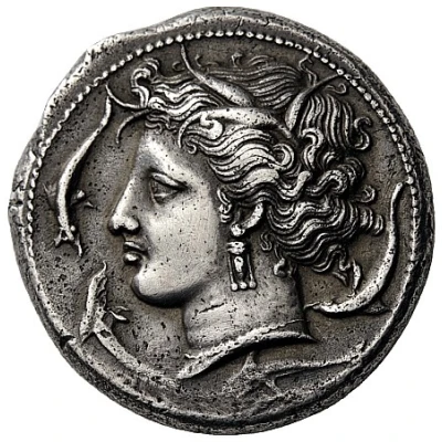 Tetradrachm Punic military 330 BC - 320 BC front