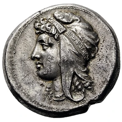 Tetradrachm Punic military 320 BC - 310 BC front