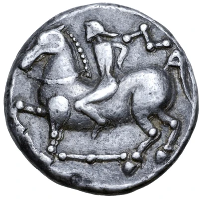 Tetradrachm Ringellocke Type 300 BC - 201 BC back