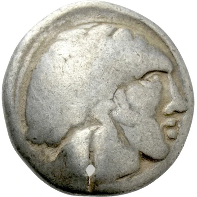 Tetradrachm Sattelkopfpferd Type 200 BC - 1 BC front