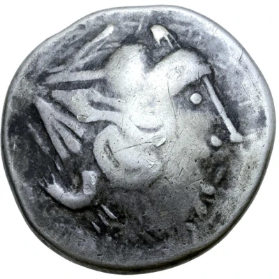 Tetradrachm Sattelkopfpferd Type 300 BC - 101 BC front