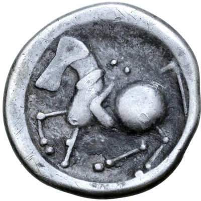 Tetradrachm Sattelkopfpferd Type 300 BC - 101 BC back