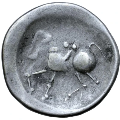 Tetradrachm Sattelkopfpferd Type 300 BC - 100 BC back