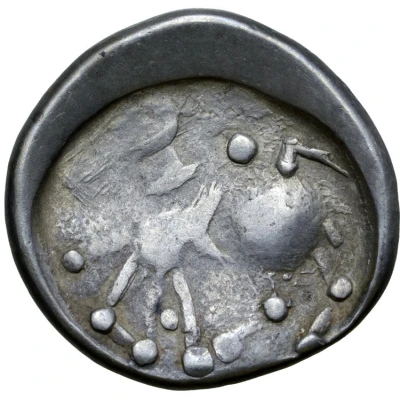 Tetradrachm Sattelkopfpferd Type 300 BC - 100 BC back