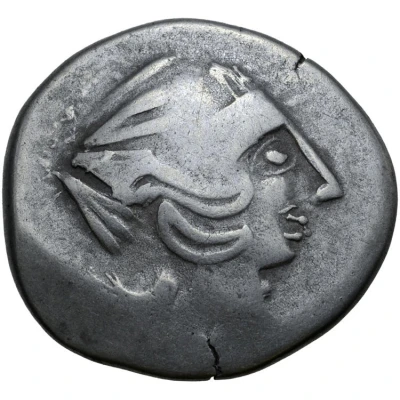 Tetradrachm Sattelkopfpferd Type 300 BC - 100 BC front