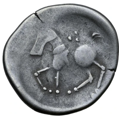 Tetradrachm Sattelkopfpferd Type 300 BC - 100 BC back