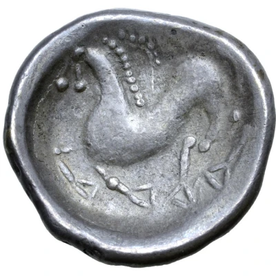 Tetradrachm Schnabelpferd Type 200 BC - 101 BC back