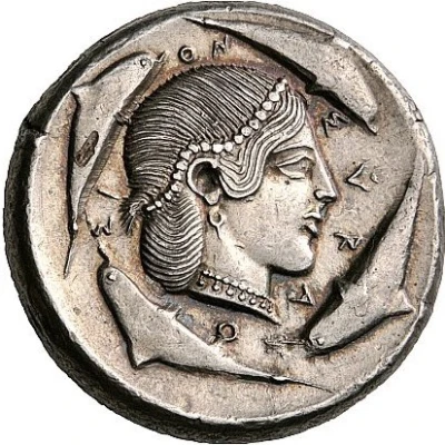 Tetradrachm - Second Democracy 460 BC - 450 BC back