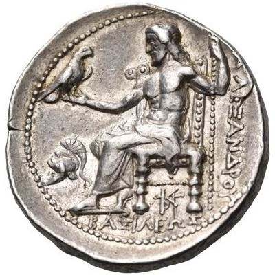 Tetradrachm - Seleukos I In the name of Alexander III; Seleuceia ad Tigrim 300 BC - 293 BC back