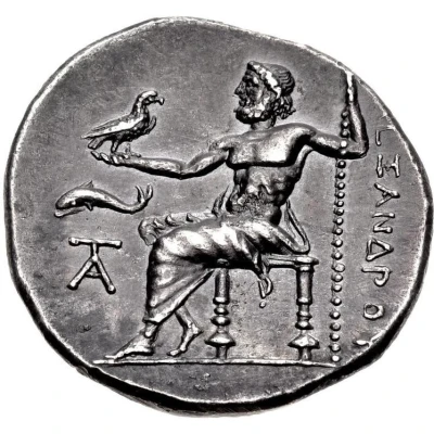 Tetradrachm - Seleukos III Keraunos In the name of Alexander III; Laodicea ad Mare 226 BC - 223 BC back