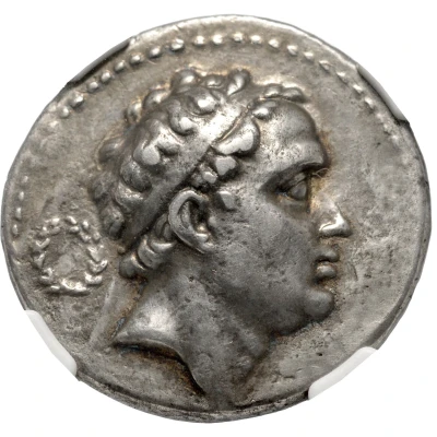 Tetradrachm - Seleukos IV Philopator Wreath 187 BC - 175 BC front