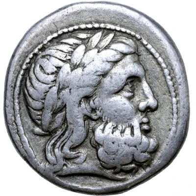 Tetradrachm Siegesreiter Type 315 BC - 294 BC front