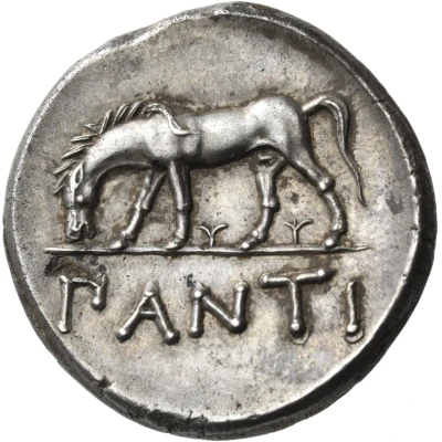 Tetradrachm - Spartocus III Panticapaeum 303 BC - 293 BC back