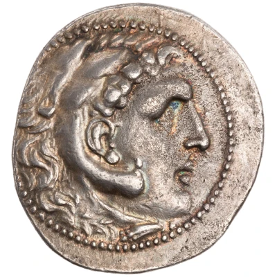 Tetradrachm - Stasion In the name of Alexander III 201 BC - 190 BC front