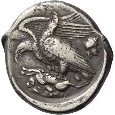 Tetradrachm - Straton 410 BC - 406 BC back