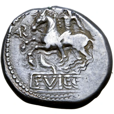 Tetradrachm Svicca Type 100 BC - 1 BC back