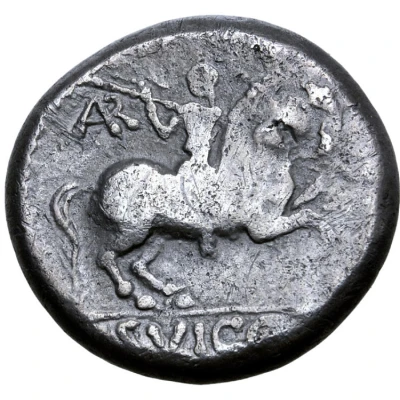 Tetradrachm Svicca Type 100 BC - 1 BC back