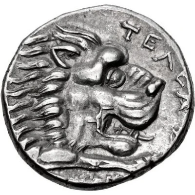 Tetradrachm - Teleas 350 BC - 320 BC back