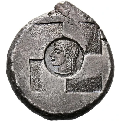 Tetradrachm - The Gamoroi 500 BC - 485 BC back