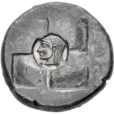 Tetradrachm - The Gamoroi 500 BC - 485 BC back