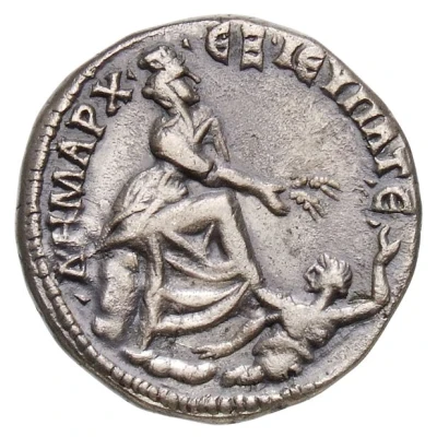 Tetradrachm - Traianus ΔΗΜΑΡΧ ΕΞ ΙΕ ΥΠΑΤ Ε back