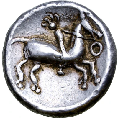 Tetradrachm Triple-Pearl-Circlet Type 300 BC - 201 BC back