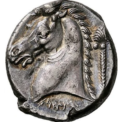 Tetradrachm Uncertain Punic 300 BC back