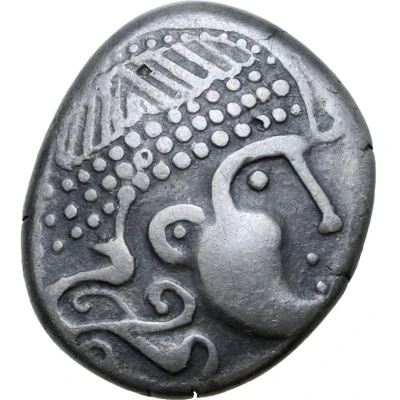 Tetradrachm Velemer ohne Gesichtsrand Type 200 BC - 101 BC front