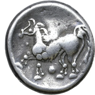 Tetradrachm Verschwommener Type 200 BC - 1 BC back