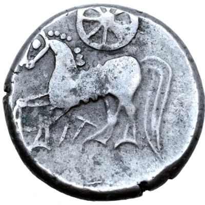 Tetradrachm Wuschelkopf Type 200 BC - 1 BC back