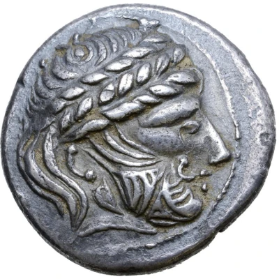 Tetradrachm Y auf Postament Type 300 BC - 101 BC front