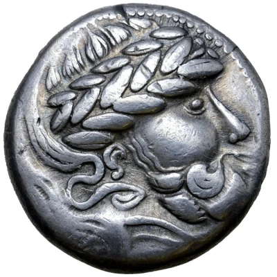 Tetradrachm Y auf Postament Type 300 BC - 101 BC front