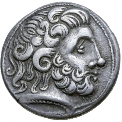 Tetradrachm Zweigarm Type 300 BC - 201 BC front