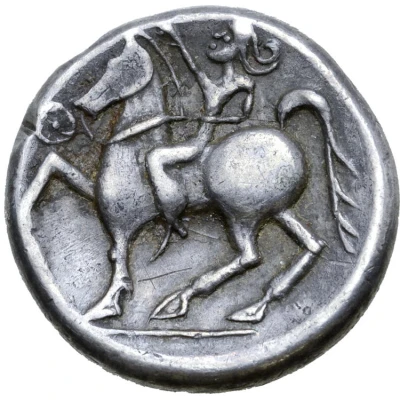 Tetradrachm Zweigarm Type 300 BC - 201 BC back