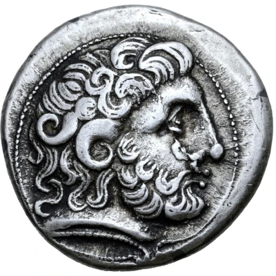 Tetradrachm Zweigarm Type 300 BC - 201 BC front