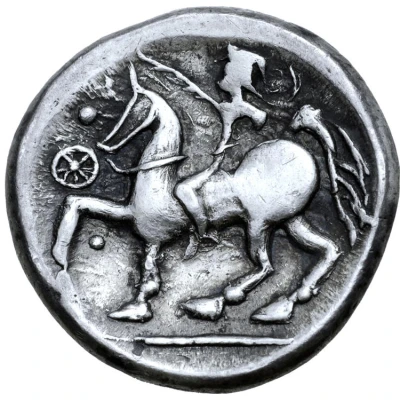 Tetradrachm Zweigarm Type 300 BC - 201 BC back