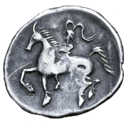 Tetradrachm Zweigarm Type 300 BC - 201 BC back