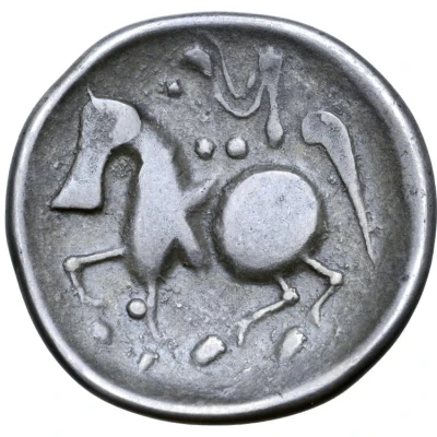 Tetradrachm Zweigarm Type 300 BC - 201 BC back