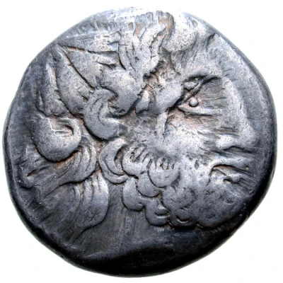 Tetradrachm Zweigarm Type 300 BC - 201 BC front