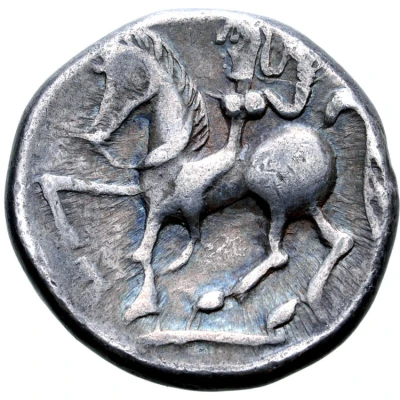 Tetradrachm Zweigarm Type 300 BC - 201 BC back