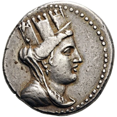 Tetradrachm ςqρ; KΣ 64 BC - 63 BC front