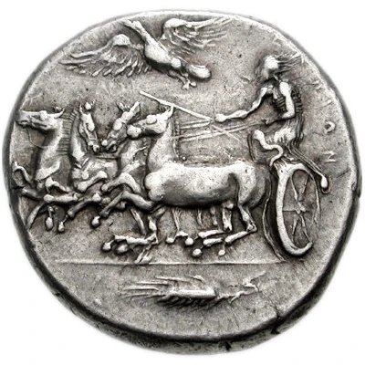 Tetradrachm 415 BC - 405 BC front