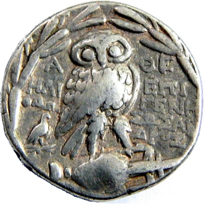 Tetradrachm 166 BC - 125 BC back