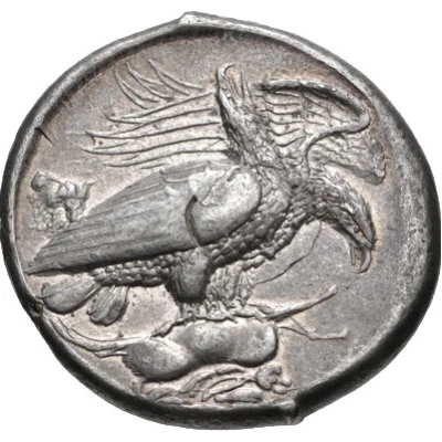 Tetradrachm 409 BC - 406 BC back