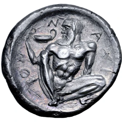 Tetradrachm 460 BC back