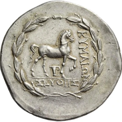 Tetradrachm 165 BC - 140 BC back