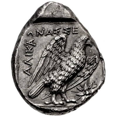 Tetradrachm 400 BC - 387 BC back