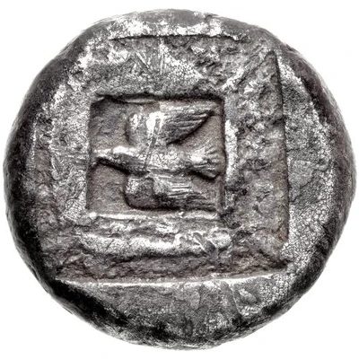 Tetradrachm 500 BC - 450 BC back